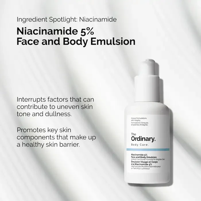 Face and Body Emulsion Niacinamide 5% - Image 7